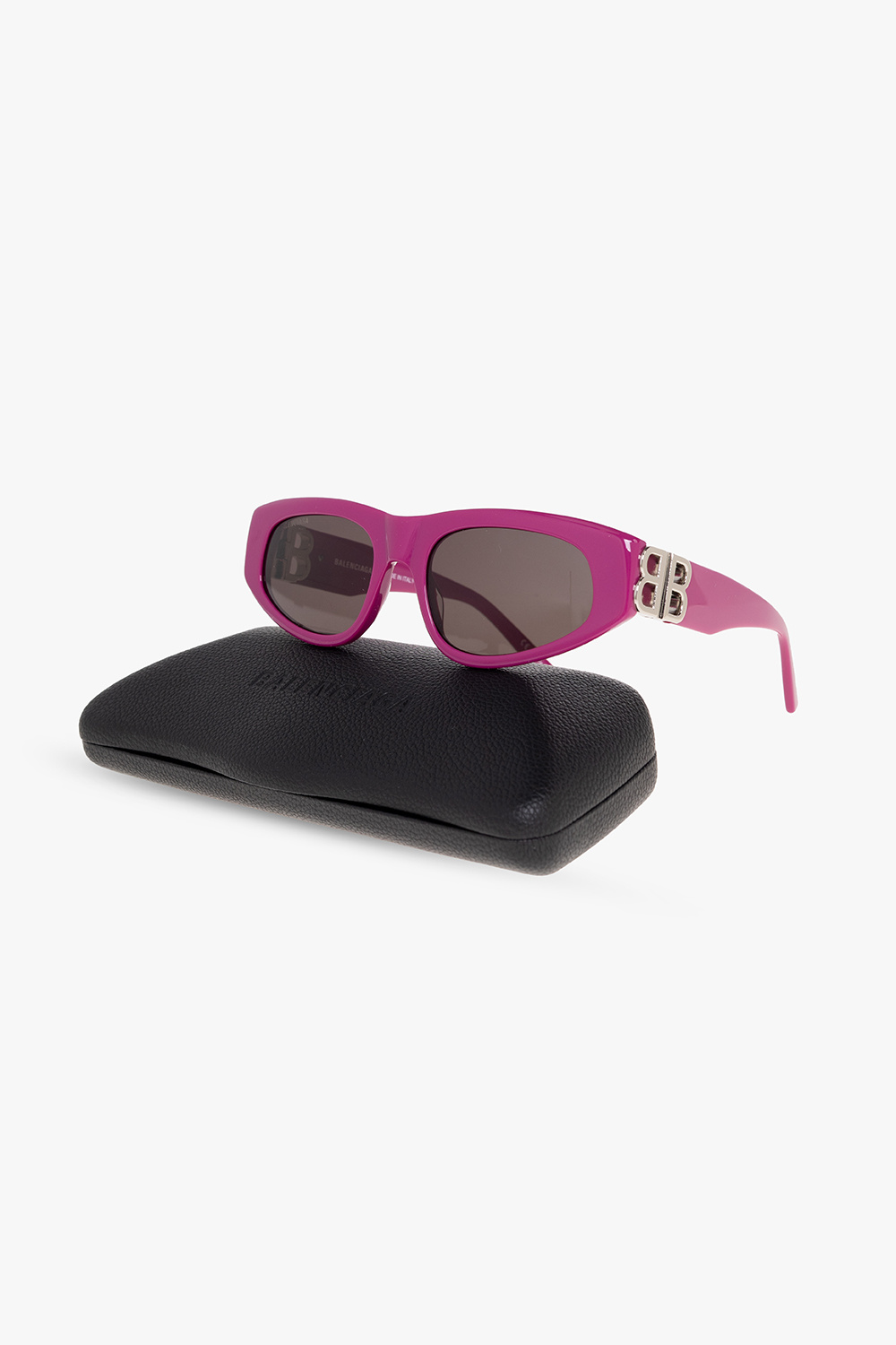 【関税込み】Balenciaga ピンク Dynasty スクエアサングラス Sunglasses CT0303S 004 - Pink 'Dynasty D - Frame' sunglasses